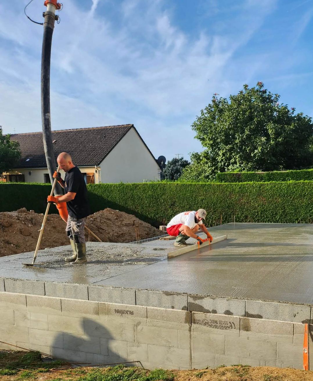 Chape et plancher chauffant